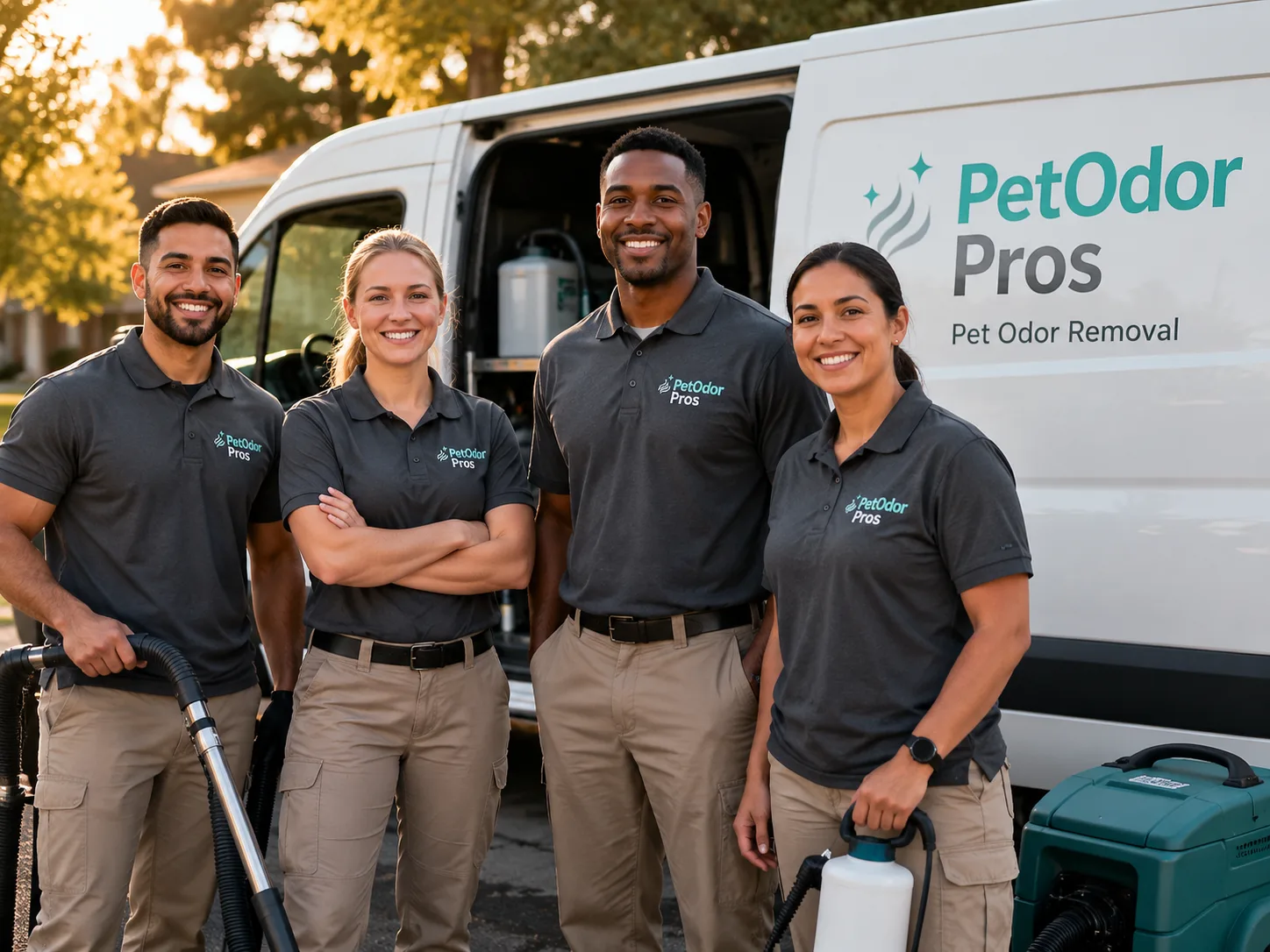 Pet Odor Removal team serving Springdale, PA